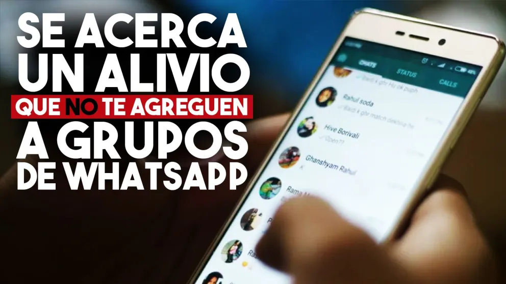 Así podés hacer para que no te agreguen a los grupos Whatsapp