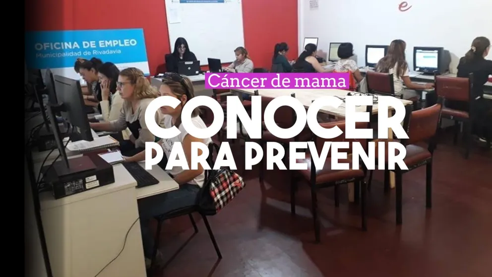 Se capacitan en informática y aprendieron sobre Cáncer de mama
