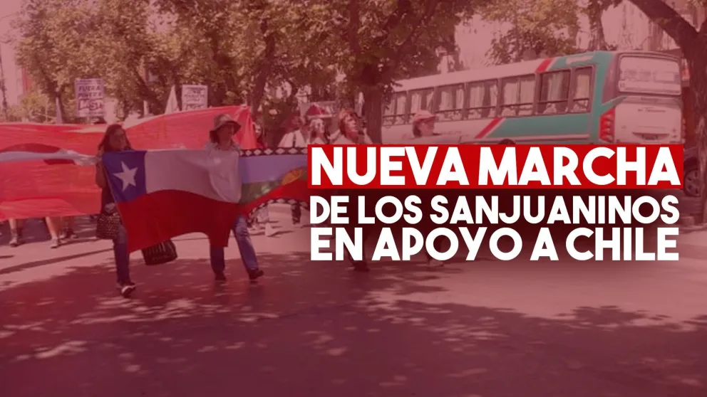Sanjuaninos volvieron a marchar para pedir por Chile y en contra de Piñera