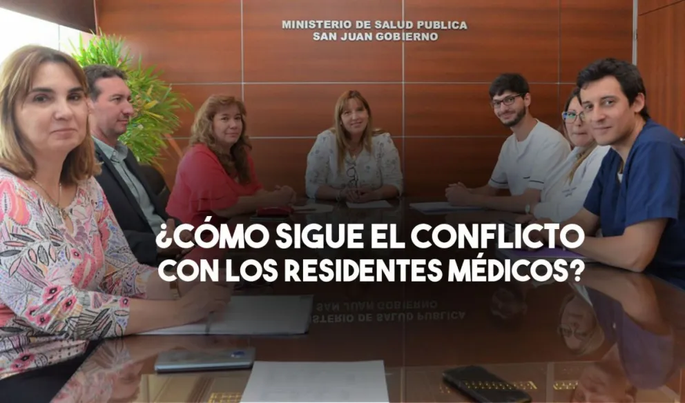 Salud Pública se reunió con los residentes médicos
