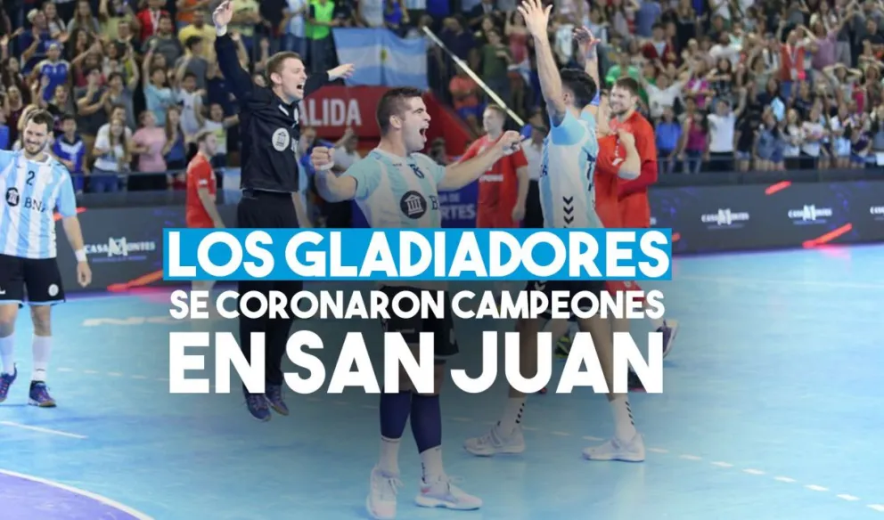 Los Gladiadores le ganaron a Polonia y son campeones en San Juan