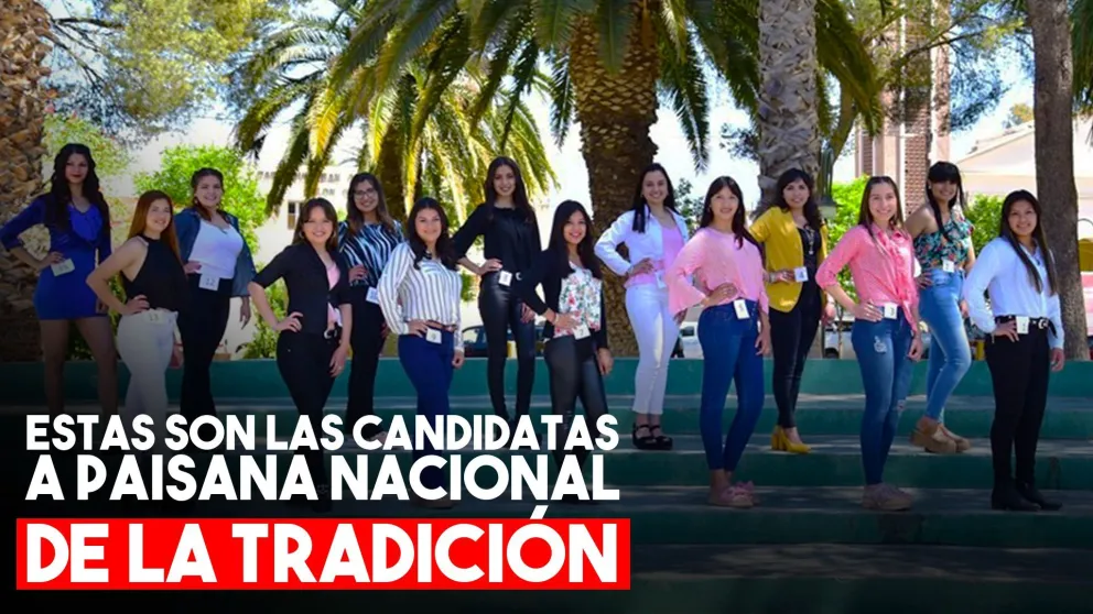 Estas son las candidatas a Paisana Nacional de la Fiesta de la Tradición