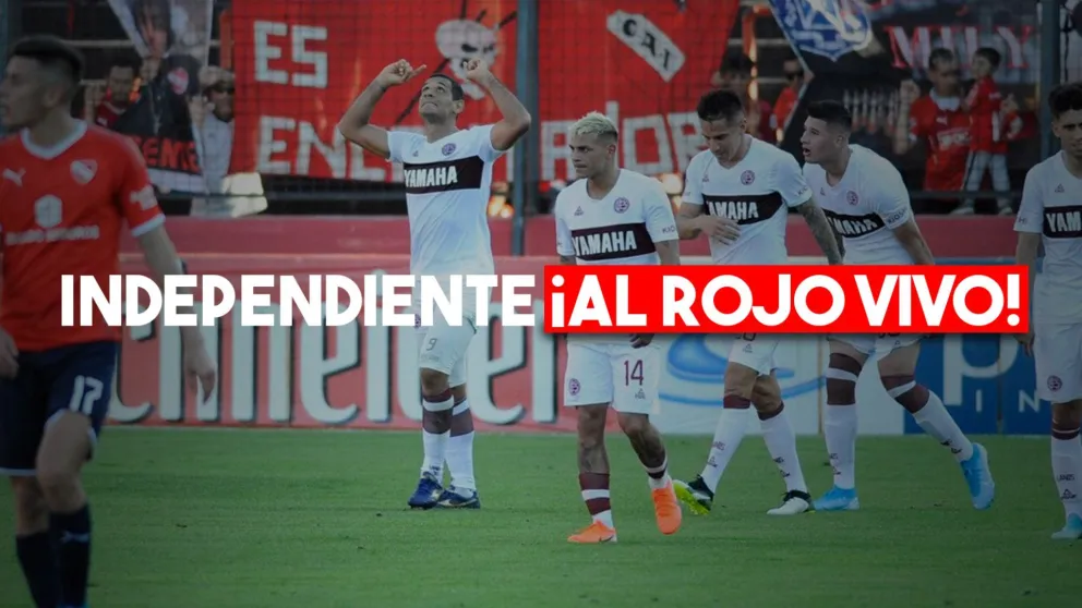 Lanús eliminó a Independiente y complicó el futuro de Beccacece