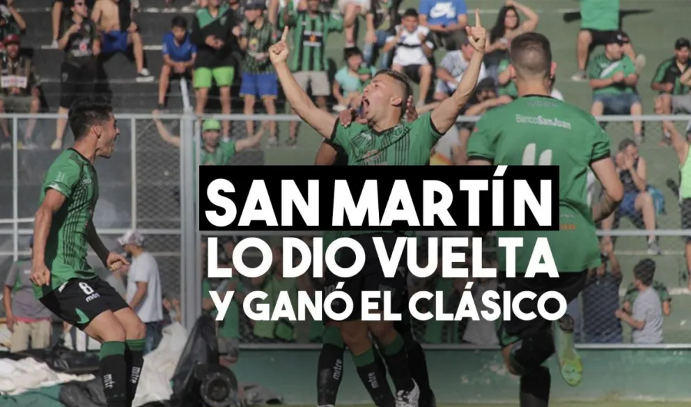 San Martín venció a Sportivo en el clásico sanjuanino