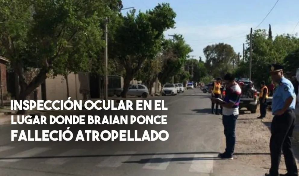 Caso Brian Ponce: realizaron una inspección ocular en el lugar del siniestro