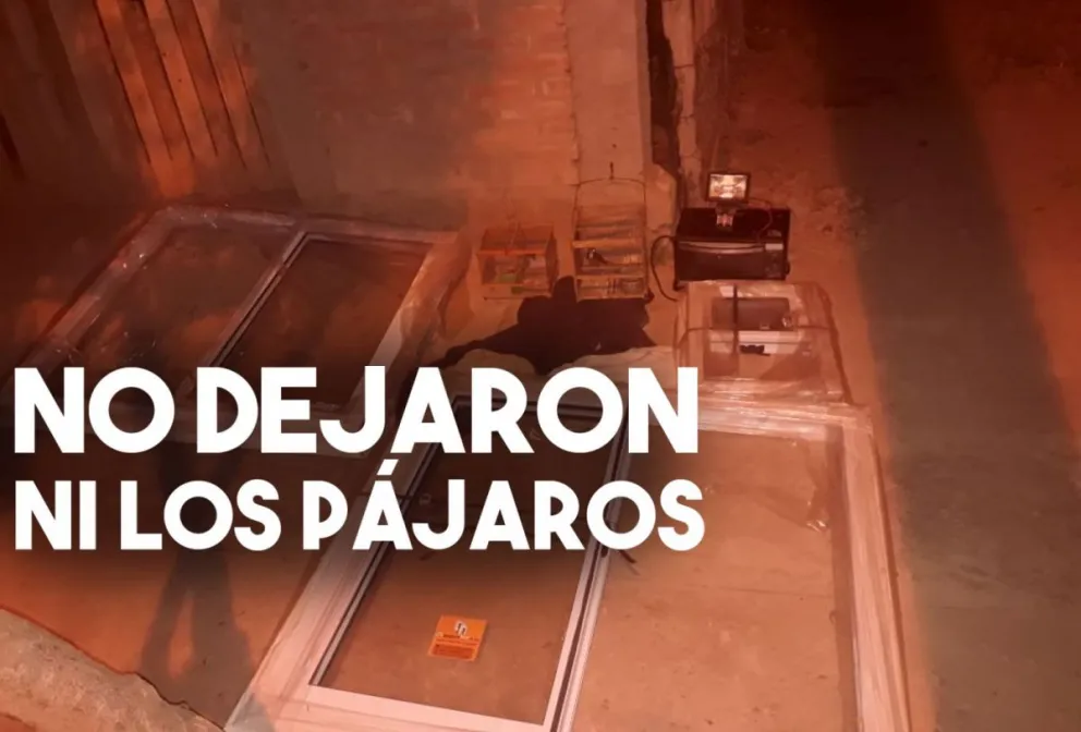 Robaron en una casa en construcción