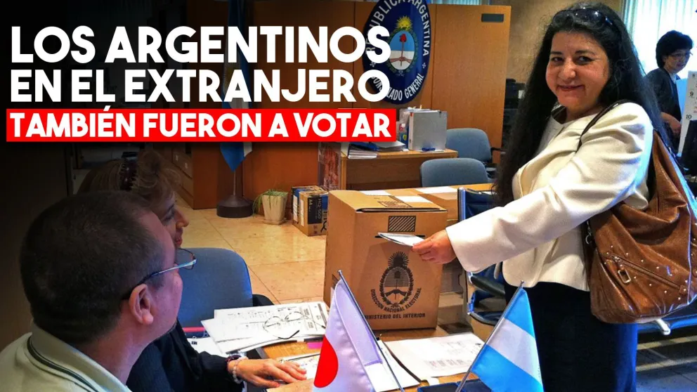 Los argentinos del extranjero también eligen