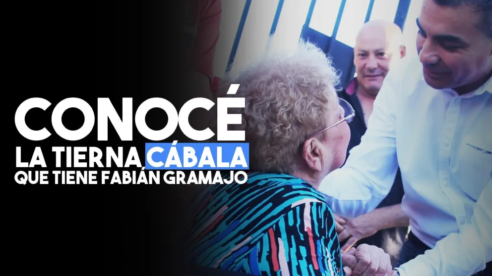 Gramajo tiene su cábala y en esta elección también dijo presente