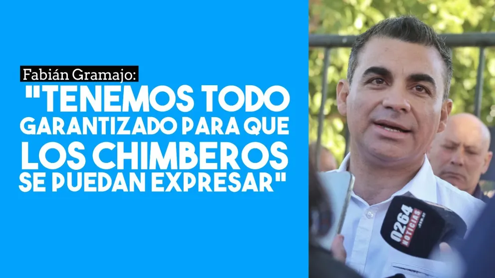 Fabian Gramajo: "Tenemos todo garantizado para que los chimberos se puedan expresar"