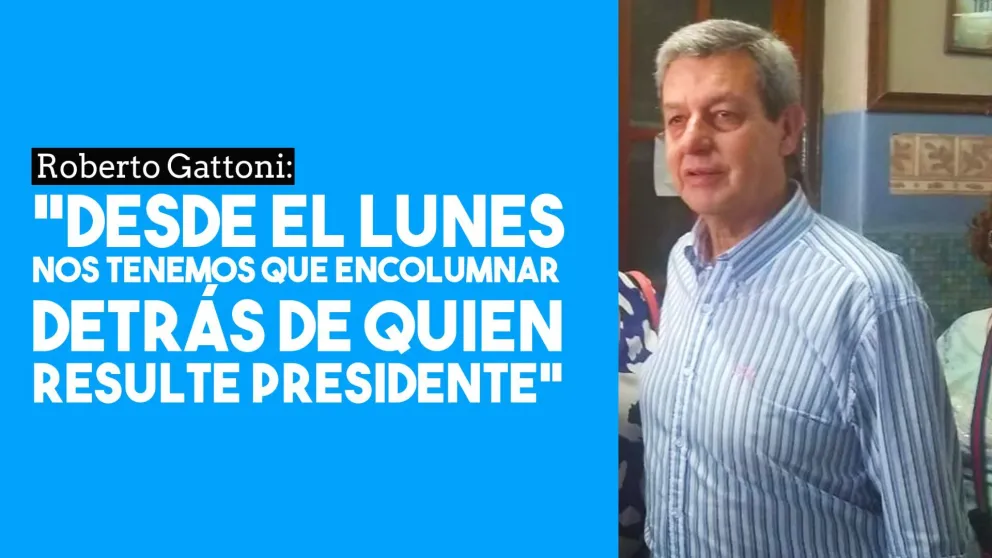 Roberto Gattoni: " Esto no es una pelea entre argentinos"