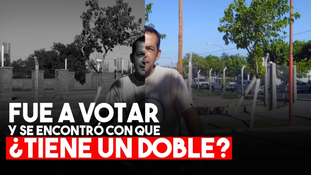Fue a votar y ya habían votado por el