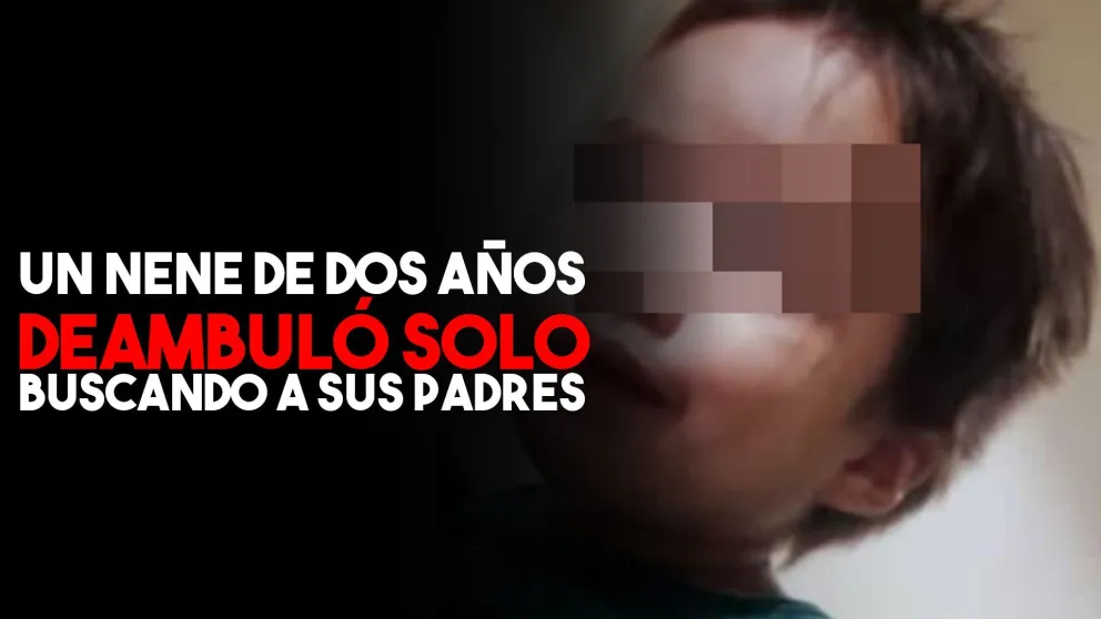 Un bebé estaba en un cumpleaños, caminó solo y se perdió: luego dieron con sus padres