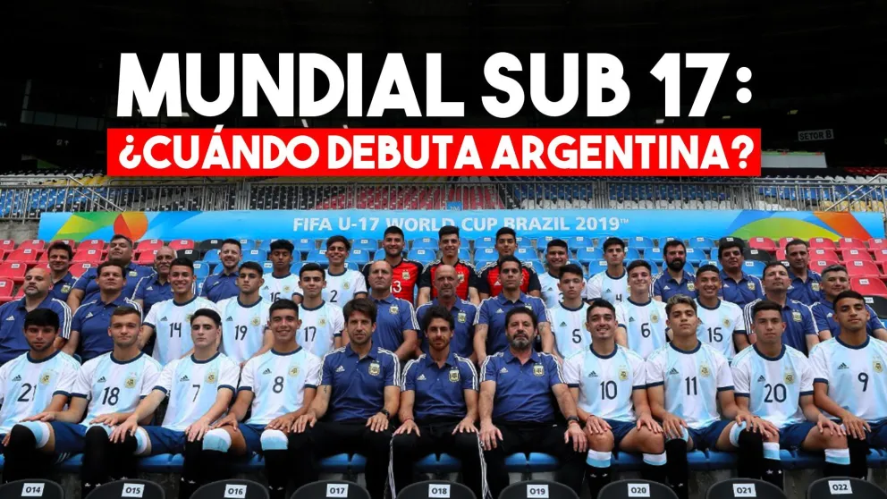 Mundial Sub 17: Argentina a un día de su debut
