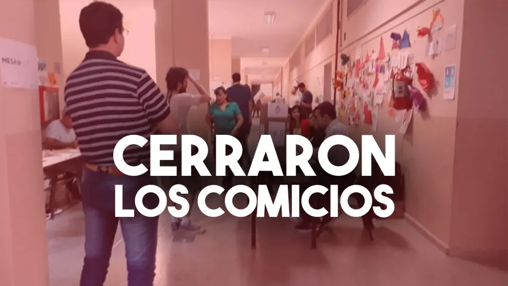 Cerraron los comicios