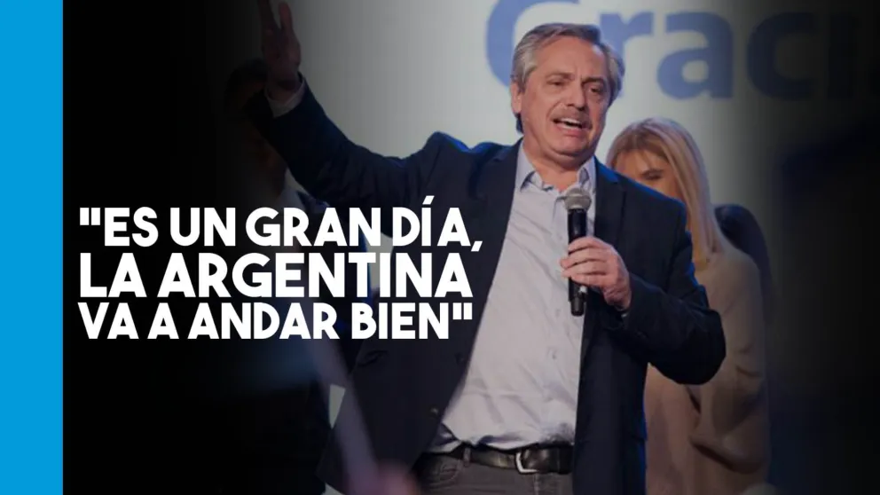 Fernández positivo dijo que Argentina "va a andar bien"