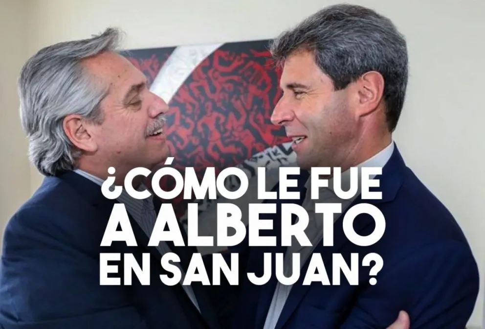 ¿Cómo le fue a Alberto Fernández en San Juan?