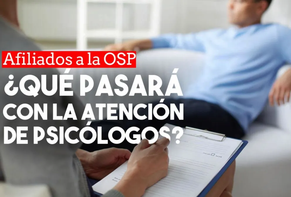 Desde la Obra Social Provincia afirman que no suspenderán el tratamiento psicológico de pacientes
