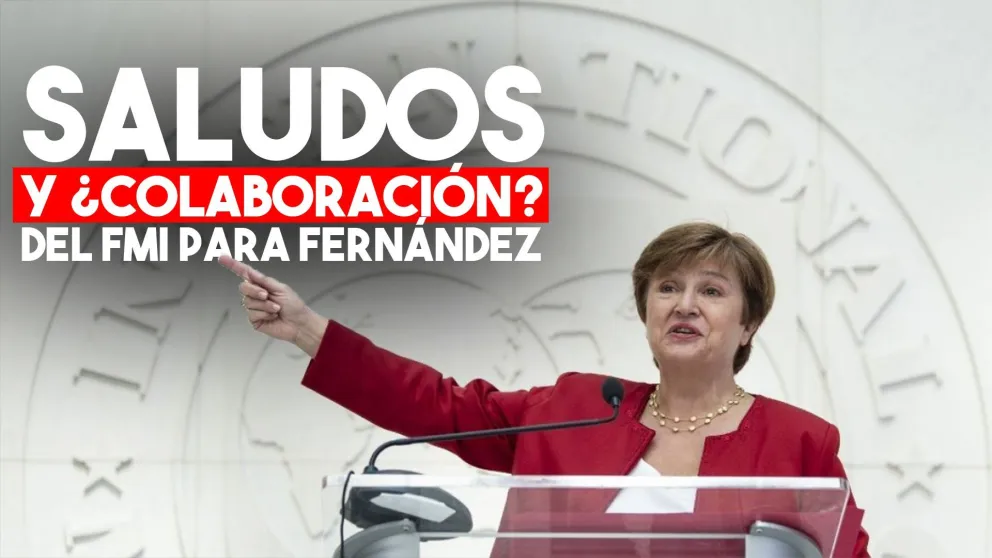 La directora del FMI felicitó a Fernández y dijo que espera colaborar con el nuevo gobierno
