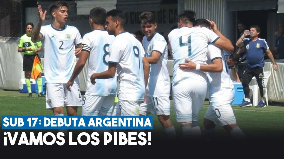 La Selección Argentina Sub 17 debuta ante España en el Mundial