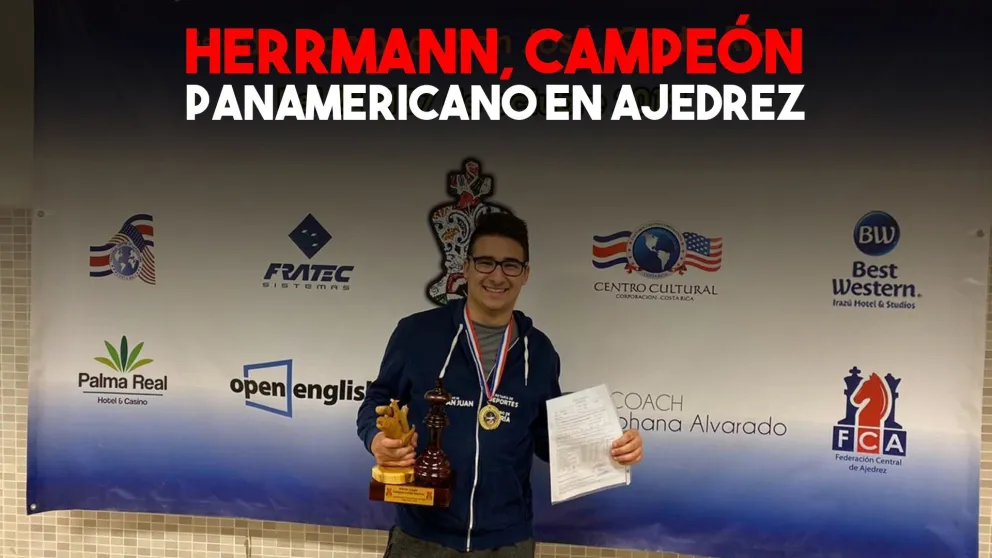 Román Herrman se consagró como campeón del Panamericano de ajedrez
