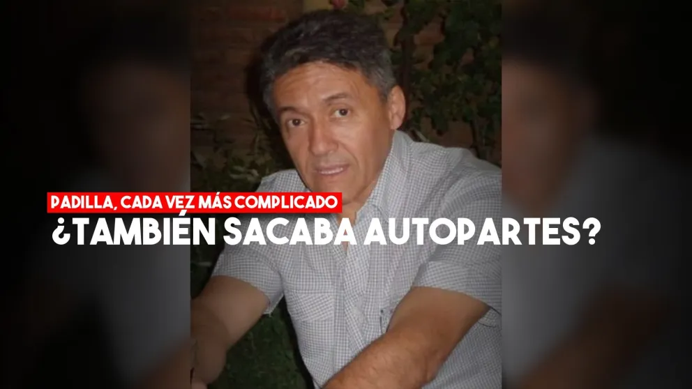 Uso ilegal de autos radiados: creen que Padilla también sacaba autopartes
