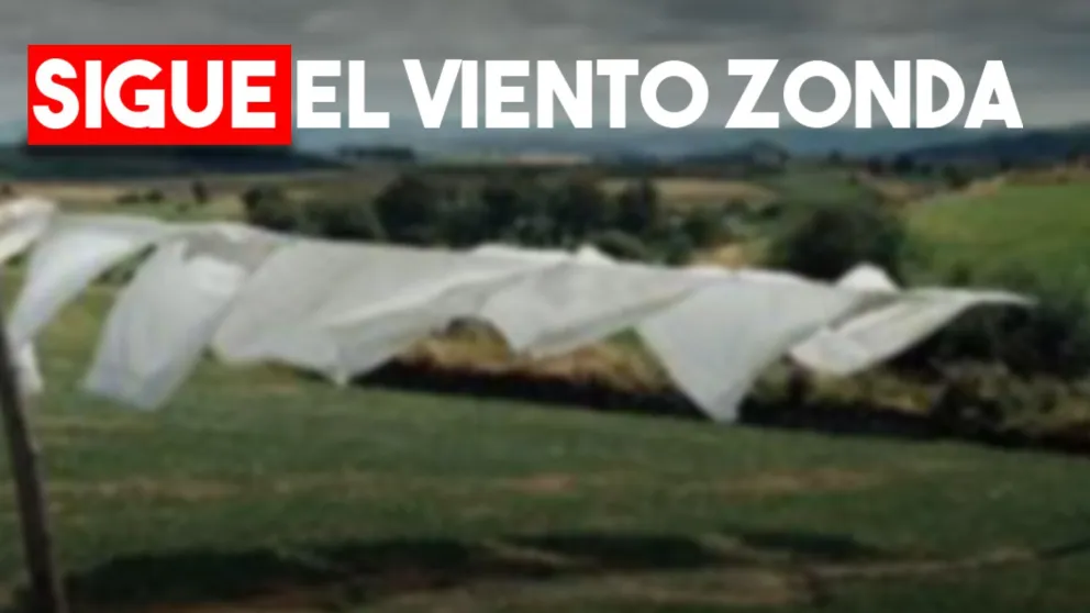 Continúa el alerta meteorológico por viento zonda