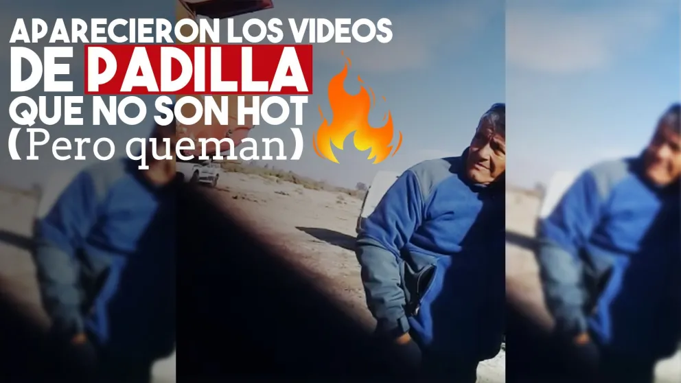Más complicado: aparecieron videos de Padilla y su ayudante desarmando autos