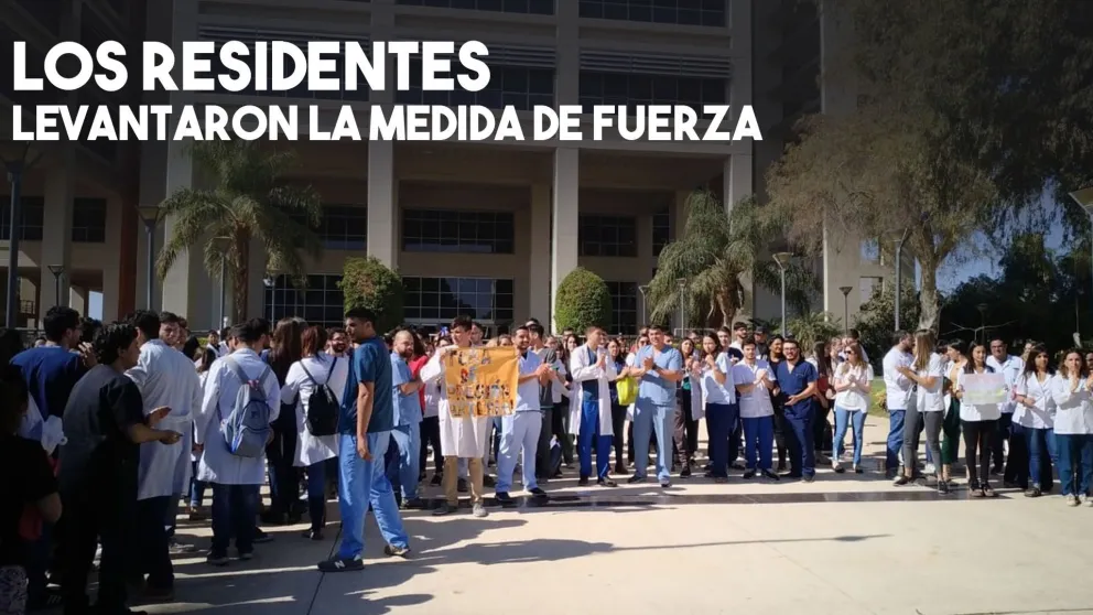 Los residentes levantaron la medida de fuerza