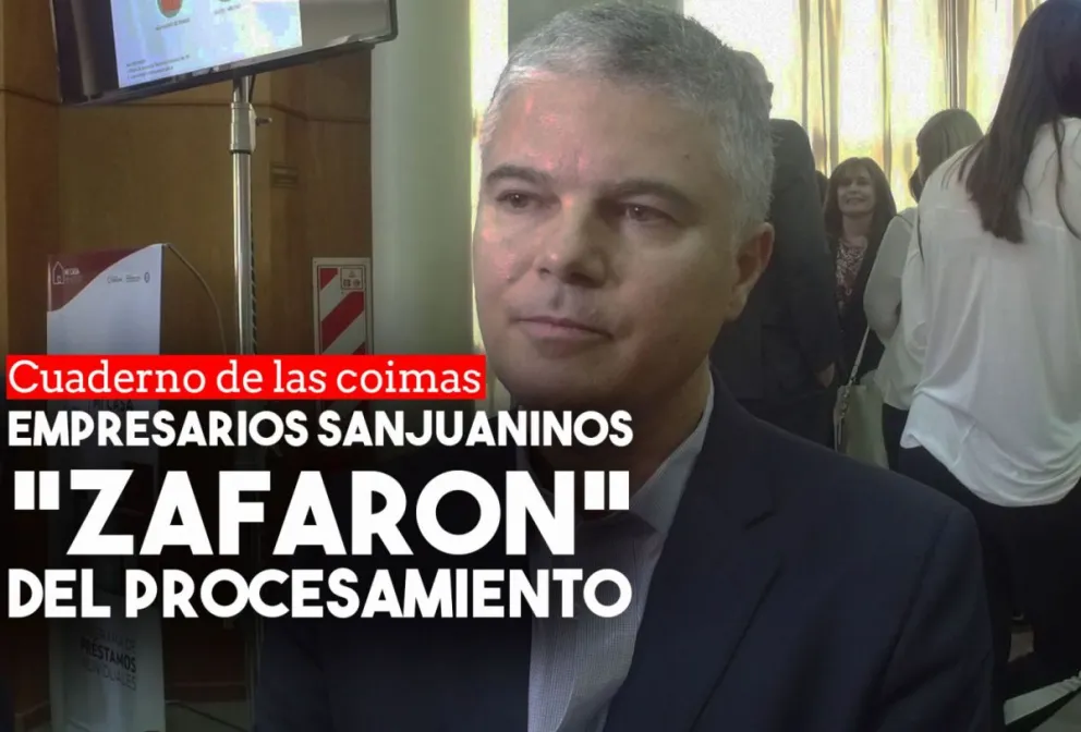 Revocaron el procesamiento a tres empresarios sanjuaninos, en la causa de los cuadernos de las coimas