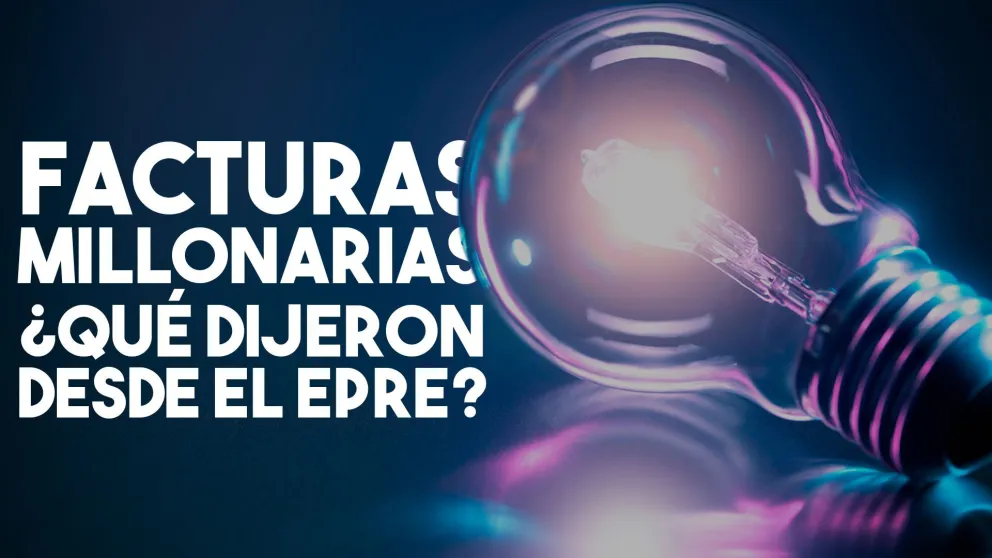 Facturas millonarias: desde el EPRE indicaron que tienen fallas en algunas facturas y en los medidores