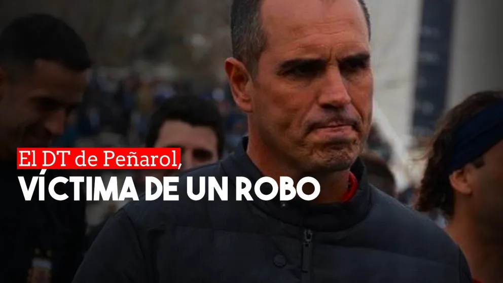 El entrenador de Peñarol sufrió un robo en su local y lo mostró en las redes