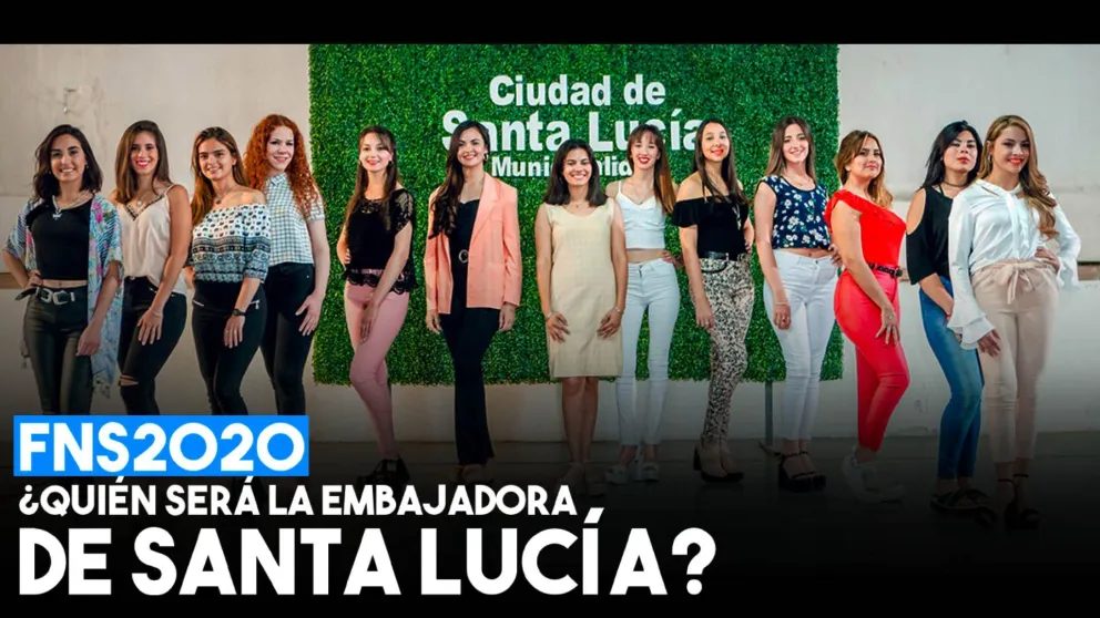 Santa Lucía elige a su Embajadora departamental