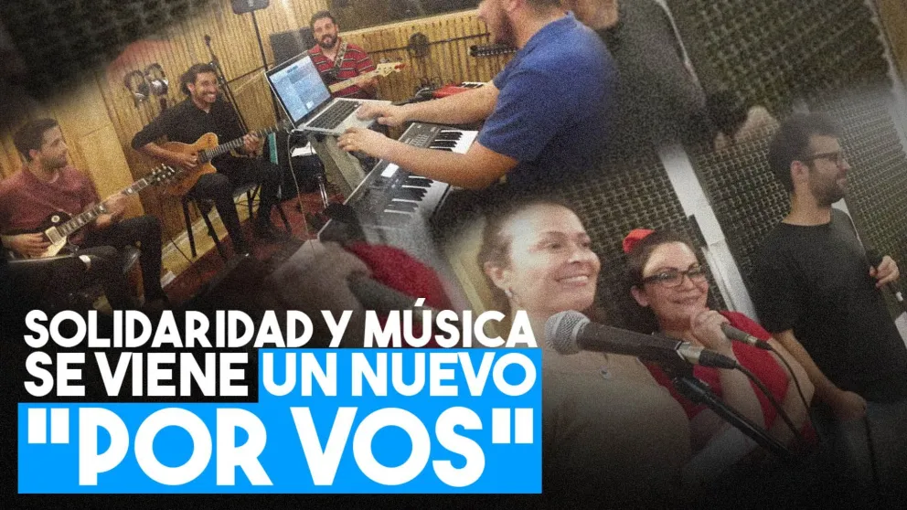 "Por Vos" el show que combina música y solidaridad