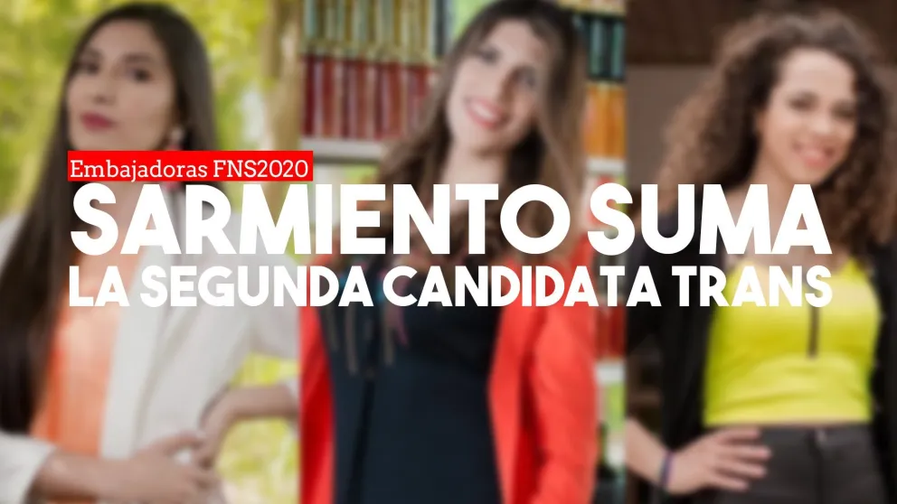 Sarmiento también presentó a sus candidatas a embajadora