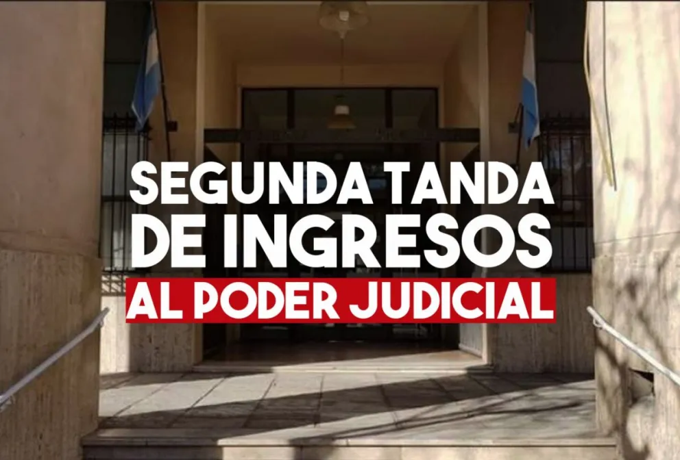 Más de 40 personas ingresarán al Poder Judicial en la segunda tanda de incorporaciones