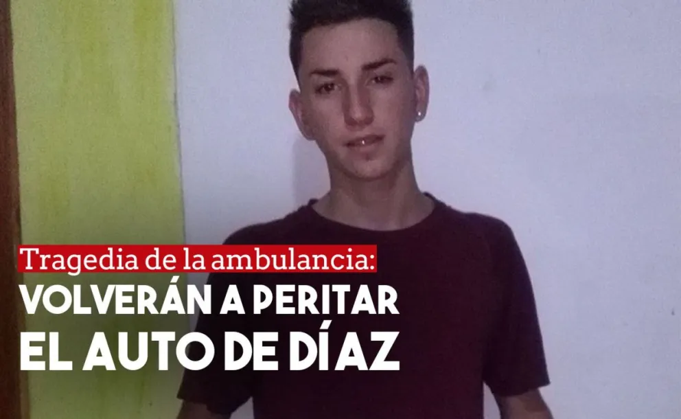 Tragedia de la ambulancia: ordenan peritar el auto de Rodrigo Díaz otra vez