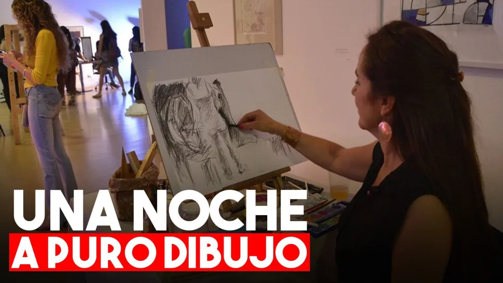 Una noche para dibujar y disfrutar