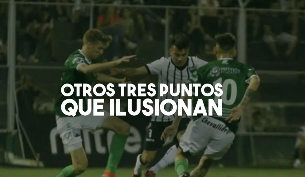El "verdinegro" y otro triunfo que entusiasma