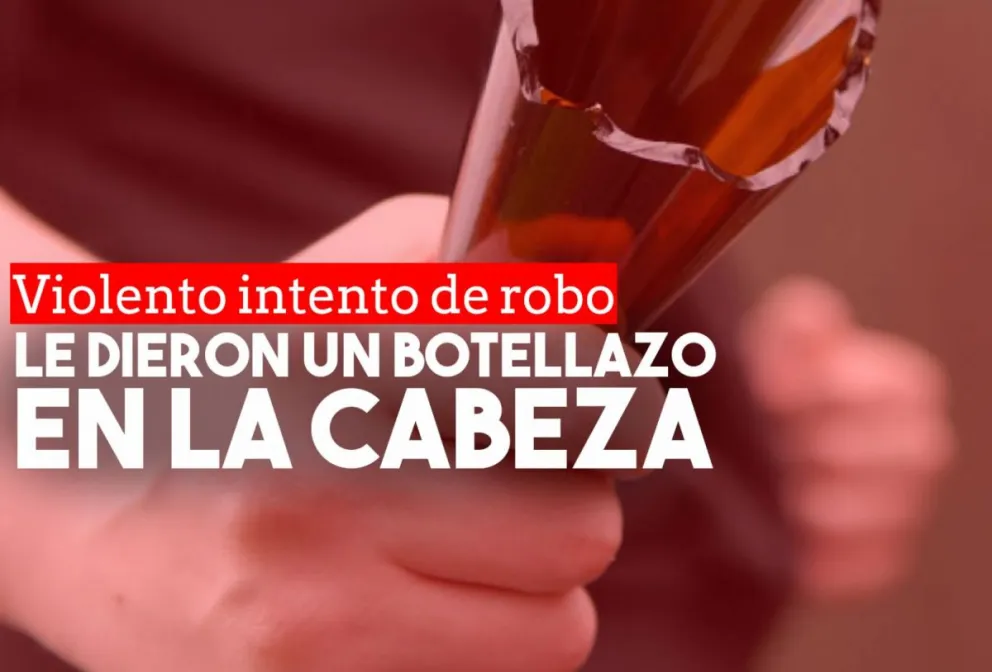 Lo golpearon en la cabeza en un intento de robo