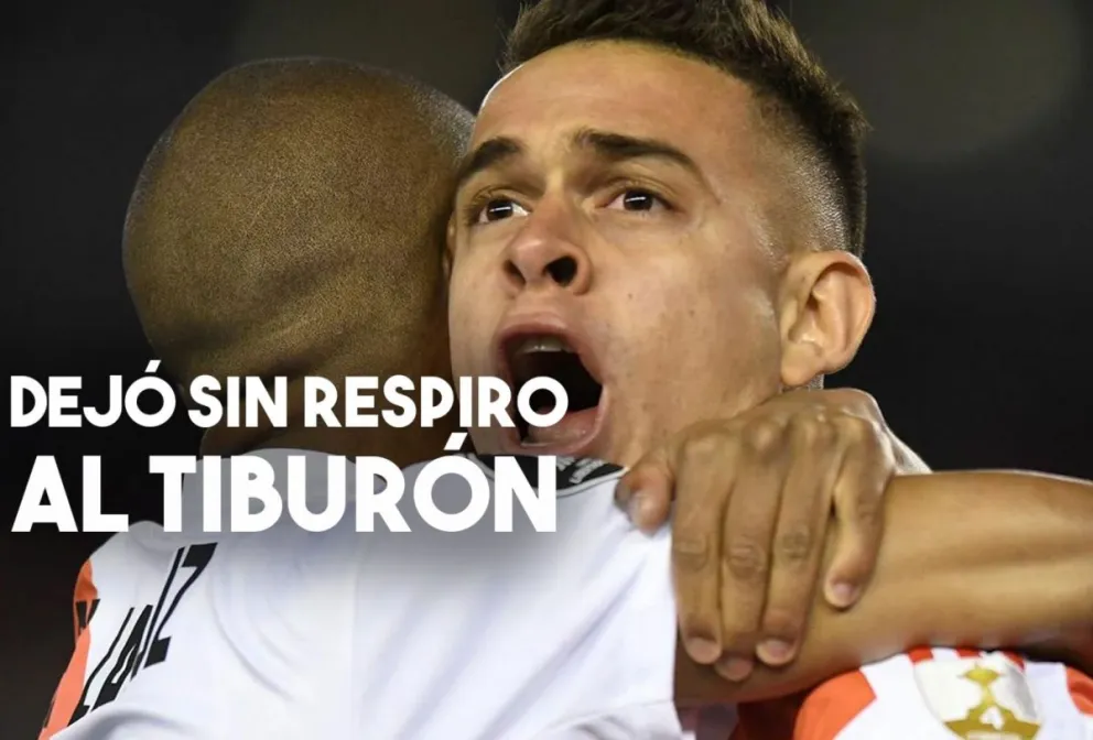 River venció a Aldosivi y alcanzó a Argentinos en lo más alto de la tabla