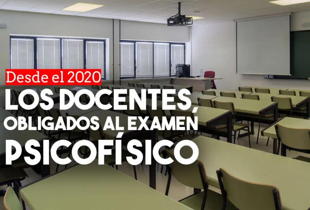 Docentes que ingresen al sistema deberán presentar el examen psicofísico