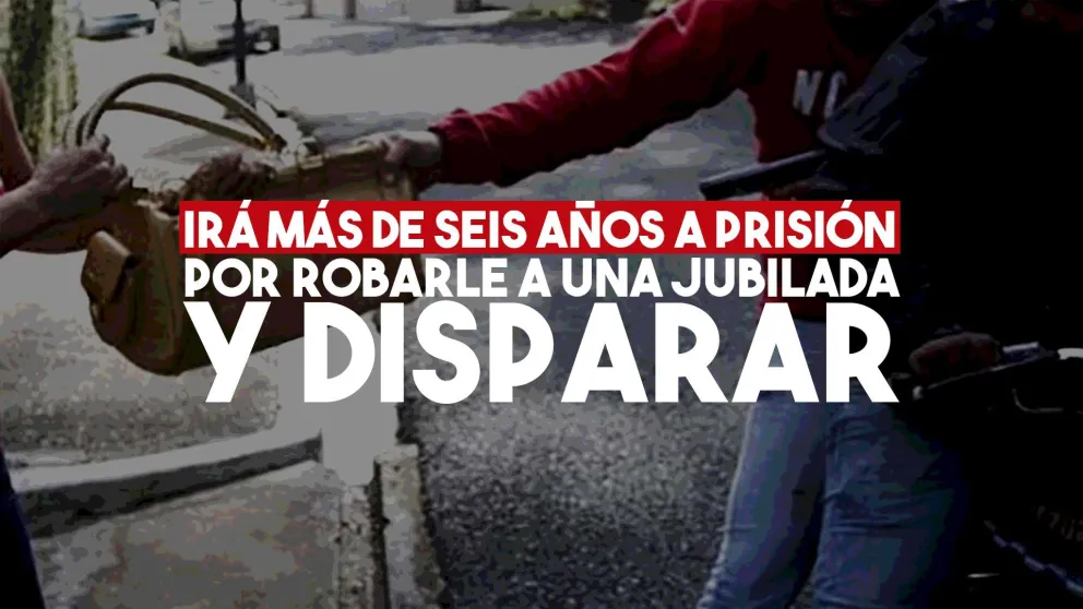 Condenaron a más de seis años a un motochorro que le arrebató la cartera con dinero a una jubilada