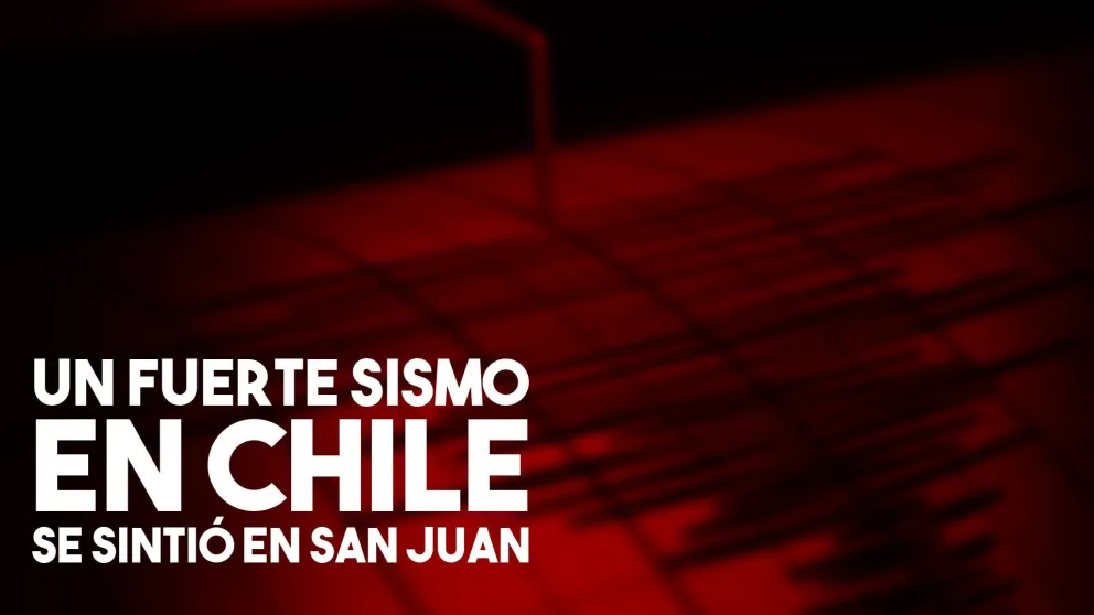 Fuerte sismo en Chile movió San Juan