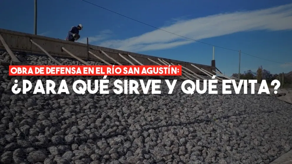 Defensa en el San Agustín: porqué lo pidieron, qué evita y cuánto costó la obra