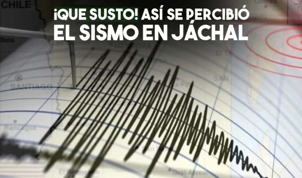 Movidito movidito, así se sintió el sismo en Jáchal