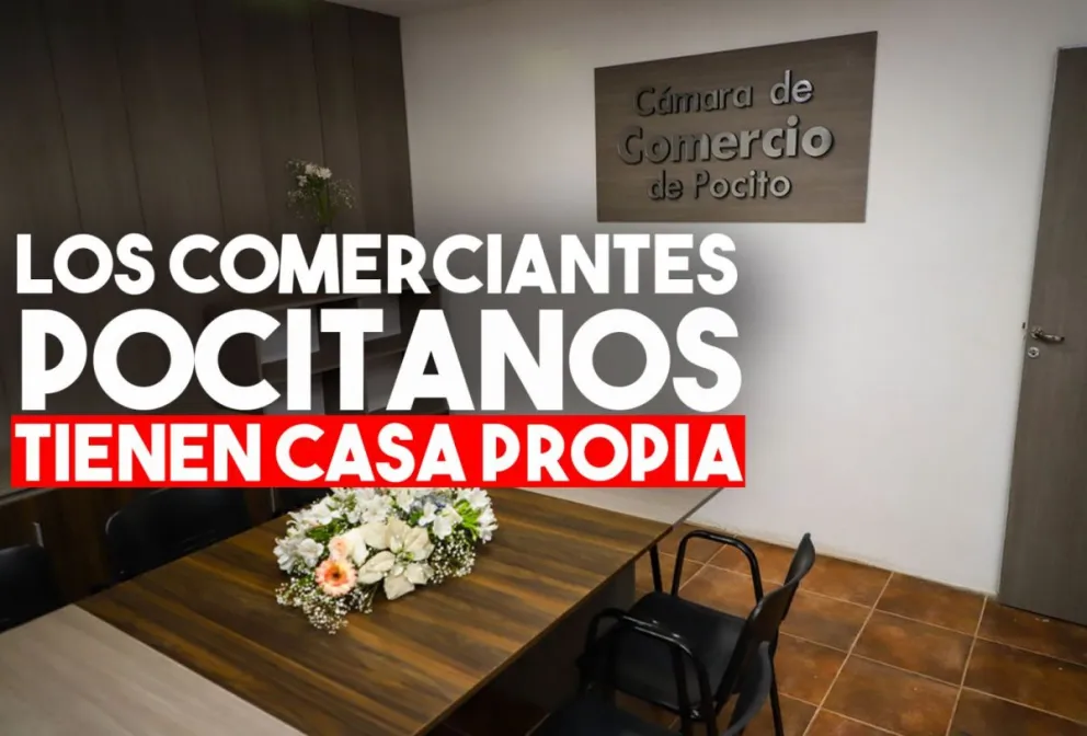 Pocito ya tiene sede para su Cámara de Comercio