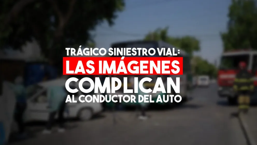Las imágenes del siniestro vial complican al marido de la mujer fallecida