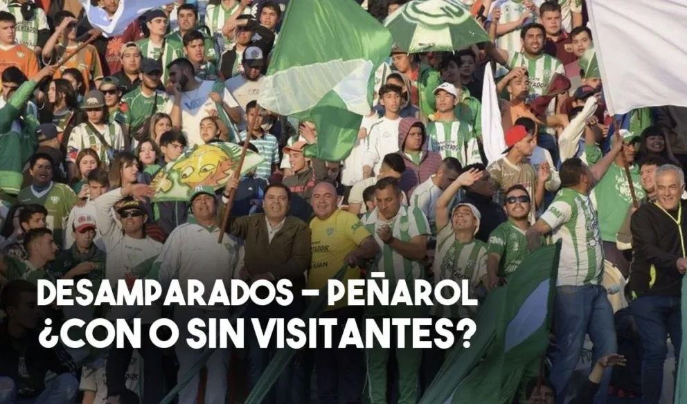 No habrá público visitante en el Desamparados - Peñarol