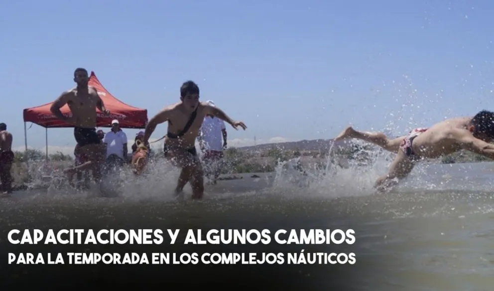 Comienza la temporada en los complejos náuticos y los guardavidas se capacitan 