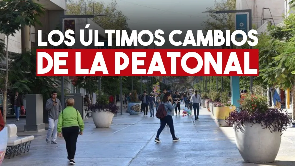 Se inaugura la tan ansiada peatonal sanjuanina: estos son los últimos cambios